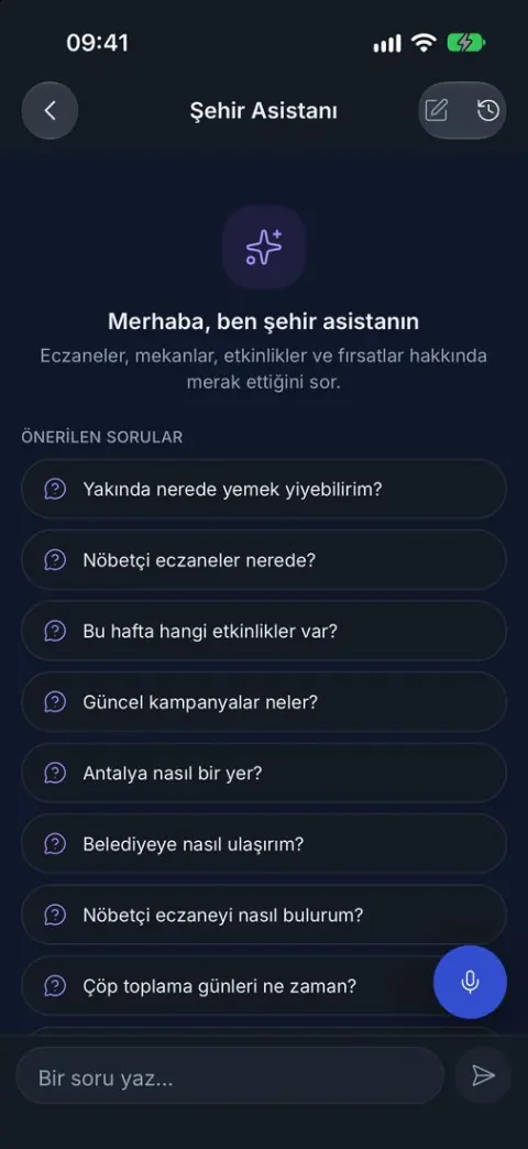 Şehir Asistanı